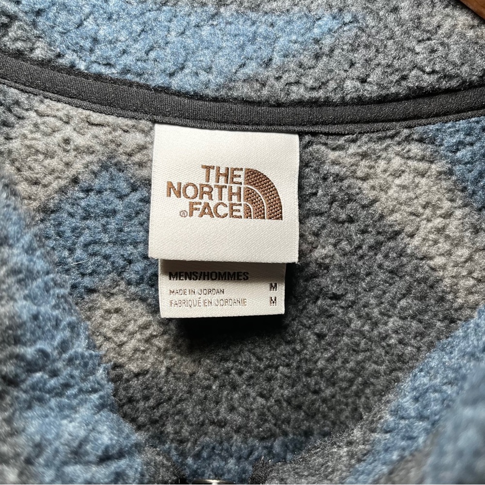 North Face Men’s Textured Cap Rock Southwest Patterned 1/2 Zip Pullover Size M - Picture 4 of 8